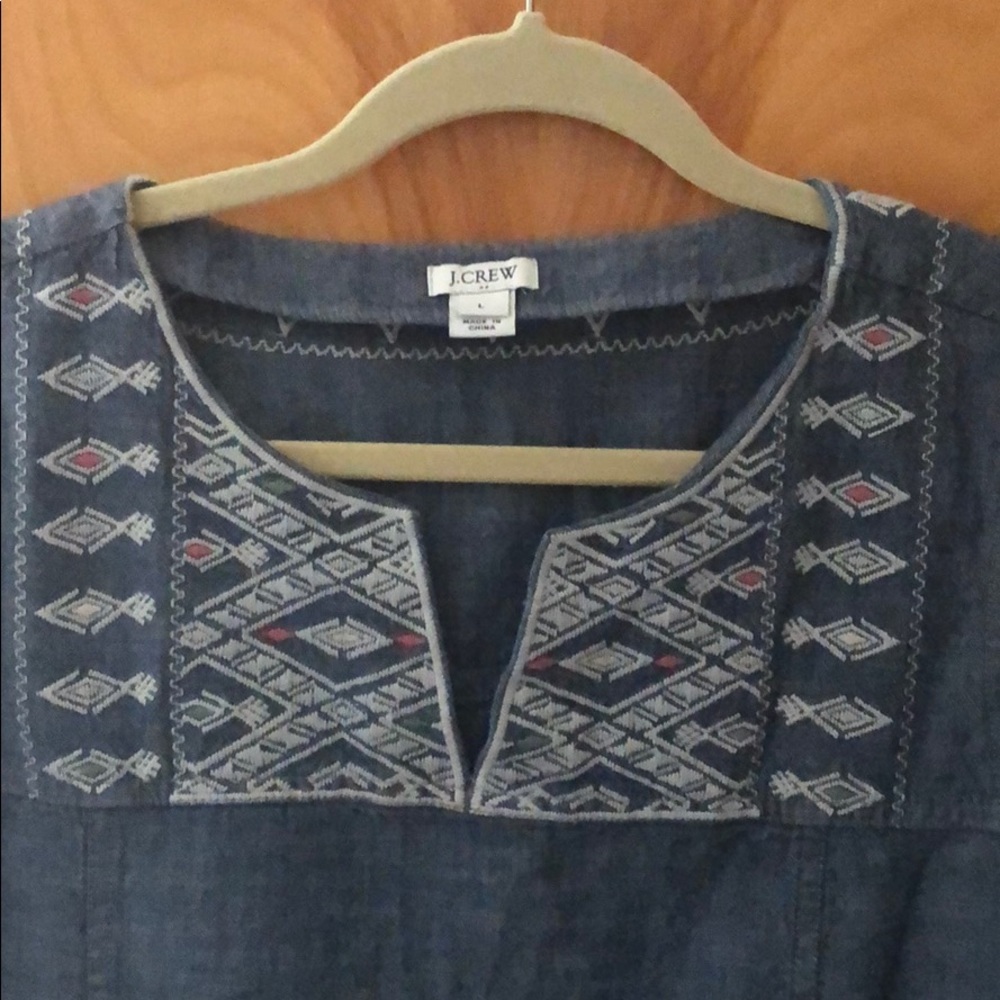 JCrew Chambray Dress